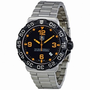 Tag Heuer Formula 1 Black Dial Stainless Steel Men's Watch WAH1116BA0858