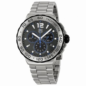 Tag Heuer Formula 1 Chronograph Grey Dial Stainless Steel Men's Watch CAU1119BA0858