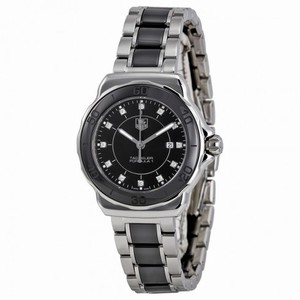 Tag Heuer Formula 1 Diamond Black Dial Steel Ladies Watch WAH1314.BA0867