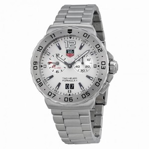 Tag Heuer Formula 1 White Dial Stainless Steel Men's Watch WAU111B.BA0858