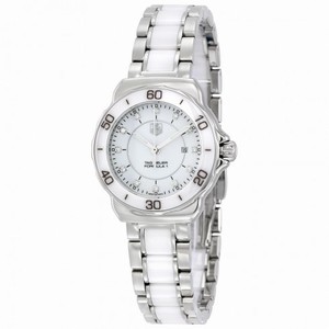 Tag Heuer Formula 1 White Dial Stainless Steel White Ceramic Ladies Watch WAH1315.BA0868