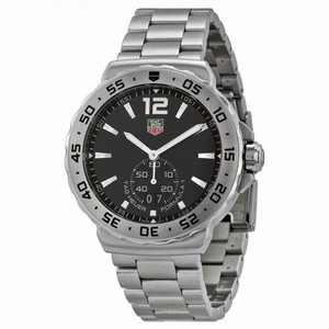 Tag Heuer Formula One Grande Date Black Dial Stainless Steel Men's Watch WAU1112.BA0858