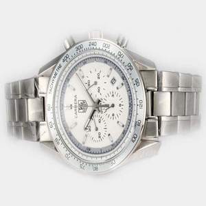 TAG Heuer Grand Carrera CV2110.FC6180 Round Automatic White Dial Watch