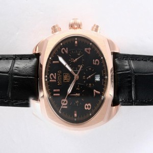 TAG Heuer Link CJF1310.BA0580 Black Crocodile Leather Strap 38mm Mens Watch