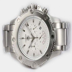 TAG Heuer Link CJF1310.BA0580 Quartz Chronograph White Dial Watch