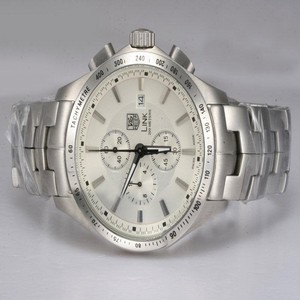 TAG Heuer Link CJF2111.BA0576 Stainless Steel Bezel Silver Stainless Steel Strap Watch