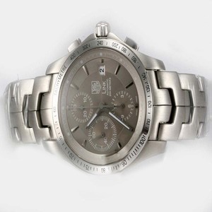 TAG Heuer Link CJF2115.BA0594 Silver Stainless Steel Strap 42mm Mens Watch