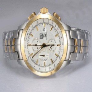 TAG Heuer Link CJF2150.BB0595 Quartz Chronograph Mens 42mm Watch