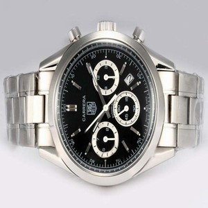 TAG Heuer Link CT511A.BA0564 Black Dial Quartz Chronograph 42mm Watch