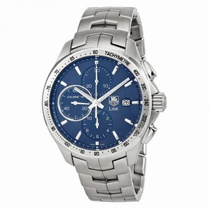 Tag Heuer Link Leonard DiCaprio Blue Dial Chronograph Steel Men's Watch CAT2015.BA0952