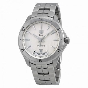 Tag Heuer Link Silver Dial Stainless Steel Automatic Men's Watch WAT2011.BA0951