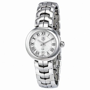 Tag Heuer Link Silver Guilloche Dial Stainless Steel Ladies Watch WAT1416.BA0954