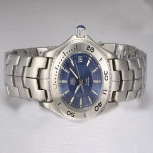 TAG Heuer Link WJ1112.BA0570 Purple Dial Silver Stainless Steel Strap Watch