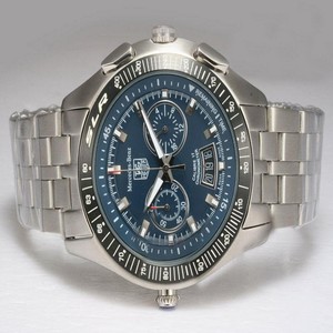 TAG Heuer Mercedes Benz SLR CAG2111.BA0253 PVD Bezel Silver Stainless Steel Strap Watch