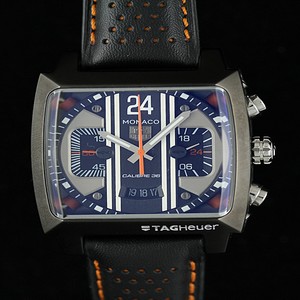TAG Heuer Monaco CAL5112.FC6298 Blue Dial 40.5mm Quartz Chronograph Watch