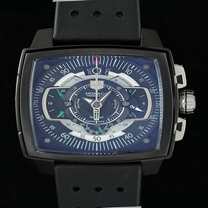 TAG Heuer Monaco CAW2100 Blue Dial Quartz Chronograph 43mm Watch