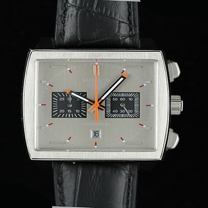 TAG Heuer Monaco CAw2114.fC6177 White Dial Stainless Steel Bezel Stainless Steel Case Watch