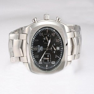 TAG Heuer Monaco CR2113-0 38mm Quartz Chronograph Black Dial Watch