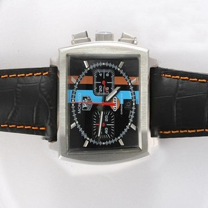 TAG Heuer Monaco Cw211A.fC6228 Multicolor Dial 40x40mm Quartz Chronograph Watch