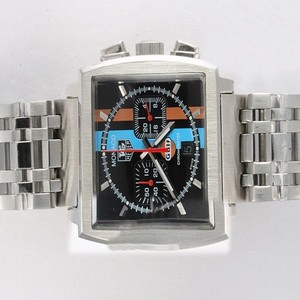 TAG Heuer Monaco Cw211A.fC6228 Rectangle Mens Quartz Chronograph Watch
