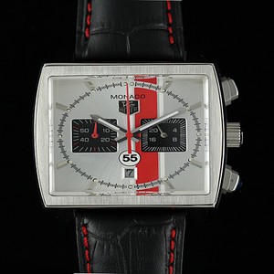 TAG Heuer Monaco Cw211A.fC6228 Square Mens Stainless Steel Case Watch