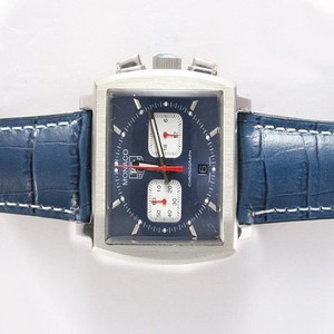 TAG Heuer Monaco Cw211A.fC6228 Stainless Steel Bezel Mens Automatic Watch