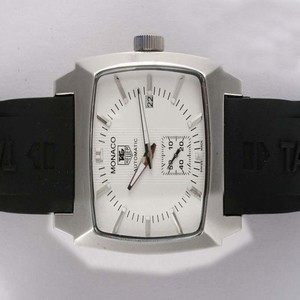 TAG Heuer Monaco Monaco Sixty Nine Automatic White Dial Rectangle Watch