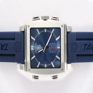 TAG Heuer Monaco Monaco Sixty Nine Quartz Rectangle Blue Dial Watch