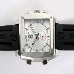 TAG Heuer Monaco Monaco Sixty Nine Quartz White Dial 40x40mm Watch