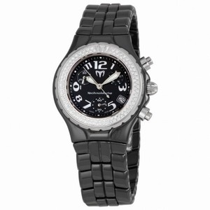 Technomarine Ceramique TechnoLady Chrono Black Ladies Watch DTLCCB02C