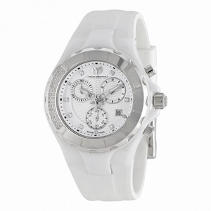 Technomarine Cruise Ceramic White Dial Chronograph Unisex Watch 110030