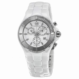 Technomarine Cruise Ceramic Chronograph White Dial Unisex Watch 110030C