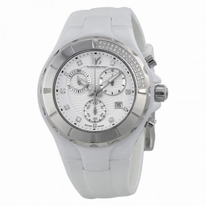 Technomarine Cruise Ceramic White Dial Chronograph Unisex Watch 110031