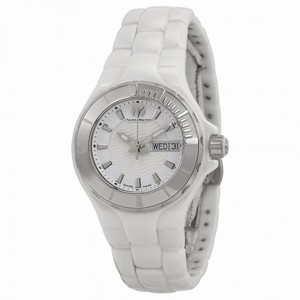 Technomarine Cruise Ceramic White Dial Ladies Watch 110022C