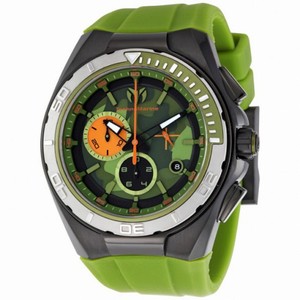 TechnoMarine Cruise Chronograph Green Camouflage Dial Men's Watch 110070