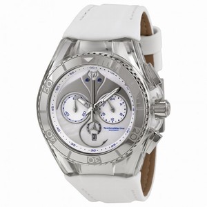 Technomarine Cruise Dream Chronograph Stingray Mother of Pearl Dial Stainless Steel Unisex Watch 113002