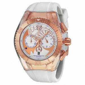 Technomarine Cruise Dream Fortune Fish Dial Chronograph Rose Gold PVD Unisex Watch 112020