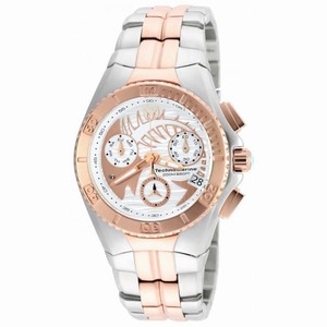Technomarine Cruise Dream White and Rose Dial Two-tone Men's Watch 115198
