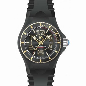 Technomarine Cruise JellyFish Black Dial Black Silicone Ladies Watch 115131