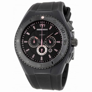 Technomarine Cruise Night Vision Chrono Black And Coral Men's Watch 109046