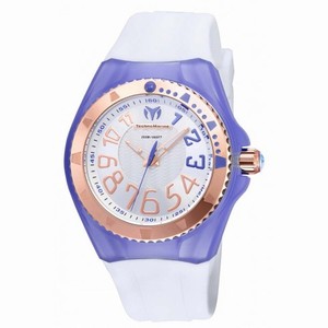 Technomarine Cruise Original Silver Dial White Silicone Ladies Watch 115229