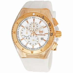Technomarine Cruise Rose Gold PVD Rubber Strap Men's Watch 110050