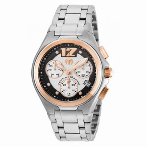 Technomarine Manta Neo Classic Chronograph Black and Silver Dial Men's Watch 215011