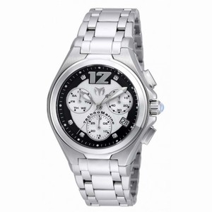 Technomarine Manta Neo Classic Chronograph Black and Silver Dial Stainless Steel Men's Watch 215009