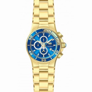 Technomarine Sea Manta Blue Dial Yellow Gold-Tone Stainless Steel Men's Watch 215045