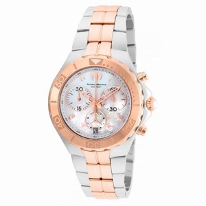 Technomarine Sea Pearl Chronograph Mother of Pearl Dial Two-tone Ladies Watch 715002