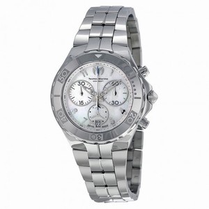 Technomarine Sea Pearl Chronograph White Dial Stainless Steel Ladies Watch 713012