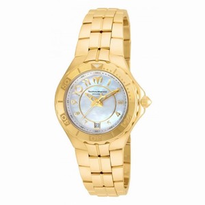 Technomarine Sea Pearl Mother of Pearl Dial 18kt Gold-plated Ladies Watch 715009