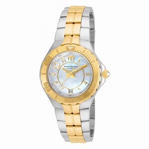 Technomarine Sea Pearl Mother of Pearl Dial Two-tone Ladies Watch 715008