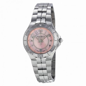 Technomarine Sea Pearl Pink Dial Stainless Steel Ladies Watch 713010
